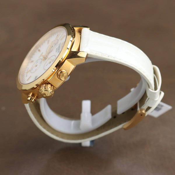 Tissot Quickster Chronograph Mother of Pearl Dial woman Watch -  T0954173611700