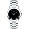 PRE-OWNED MOVADO MEN'S MASINO SWISS MOVEMENT STAINLESS-STEEL BLACK DIAL - 0606185PRE