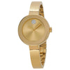 Movado Bold Champagne Dial Yellow Gold PVD Ladies Watch Item No. 3600201
