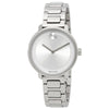 Movado Bold Silver Metallic Dial Ladies Watch - 3600501