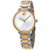 Bold Quartz Silver Dial Two-tone Ladies Watch, 3600519