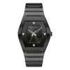 Bulova Men's Watch Gemini Diamond Black Dial - 98D177