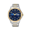 Citizen Quartz Men's Watch, Stainless Steel, Classic, Two-Tone-  BF2005-54L