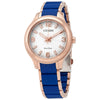 Citizen Drive Eco-Drive Silver Dial Ladies Watch  FE7073-71A