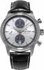 Alpina Alpiner Chronograph Automatic Silver Dial Black Leather men Watch - AL-860S5AQ6 (Copy)