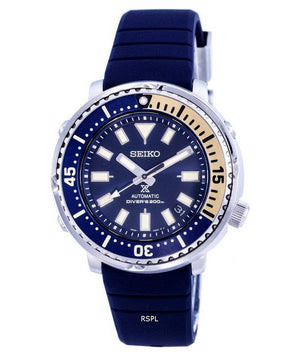 PRE-OWNED SEIKO PROSPEX STREET SERIES TUNA SAFARI EDITION BLUE DIAL DIVERS AUTOMATIC SRPF81K1