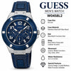 GUESS Men's Blue Multifunction Fabric Strap Watch – W0458L2