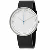Fossil Men's Essentialist Minimalist Quartz Stainless Steel and Leather Casual Watch - FS5471