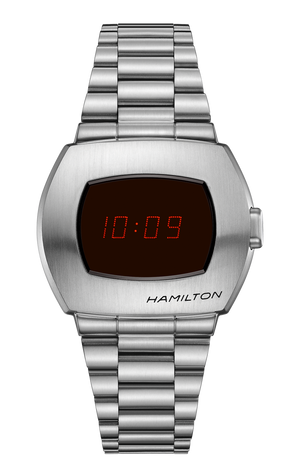 PRE-OWNED HAMILTON AMERICAN CLASSIC PSR DIGITAL QUARTZ H52414130