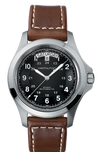 PRE-OWNED HAMILTON KHAKI FIELD KING AUTO 40MM H64455533