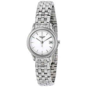 PRE-OWNED LONGINES FLAGSHIP WHITE DIAL STAINLESS STEEL LADIES WATCH L42164126