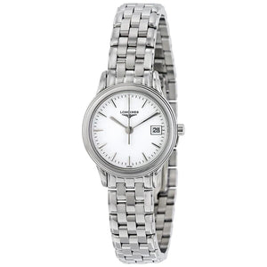 PRE-OWNED LONGINES FLAGSHIP WHITE DIAL STAINLESS STEEL LADIES WATCH L42164126