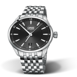 Oris Artix Date, black dial, 39 mm MB