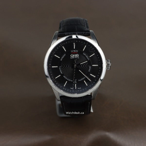 Oris Artix P. Day, 42mm, Black Dial - 01 755 7691 4054-07 5 21 81FC