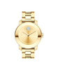 Movado Bold Yellow Gold Ion Plated Stainless Steel woman Watch - 3600104