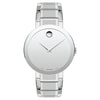 Movado Sapphire Silver Mirror Dial men Watch - 607178
