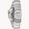 Bulova men Classic Maquina Automatic Watch with Black Skeleton Dial - 98A224