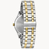 Bulova men Classic Two-Tone Watch with Blue Dial - 98D130