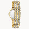 Bulova woman' Phantom Crystal Accent Gold-Tone Watch with Silver-Tone Dial - 98L263