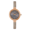 Bulova Rhapsody Quartz Taupe Sunray Dial woman Watch - 97P143