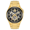 Bulova men Gold Tone Classic Automatic Watch - 98A178