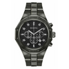 Bulova men Classic Chronograph Diamond Accent Grey IP Watch -  98D142