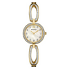 Bulova woman' Crystal Collection Gold-Tone Watch with Mother-of-Pearl Dial - 98L225