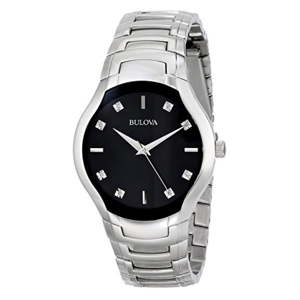 Men's diamond 2025 accent watch