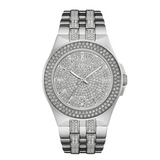 Bulova men Crystal Pave Watch - 96B235