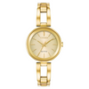 Citizen Axiom Eco-Drive Champagne Dial Yellow Gold-tone woman Watch - EM0638-50P