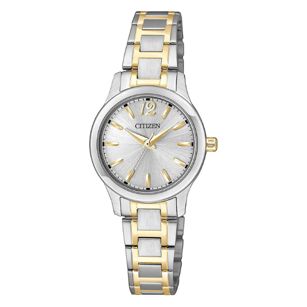 Citizen Silver Dial Two-tone woman Watch - EL3034-58A