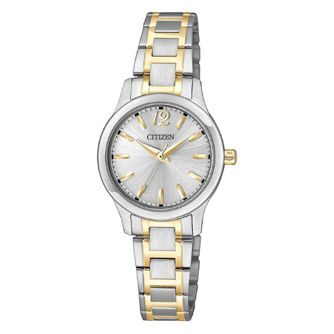 Citizen Silver Dial Two-tone woman Watch - EL3034-58A