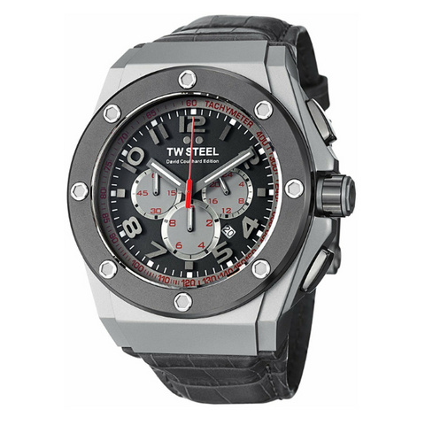 TW Steel CEO Tech David Coulthard Chronograph Grey PVD Watch -  CE4001