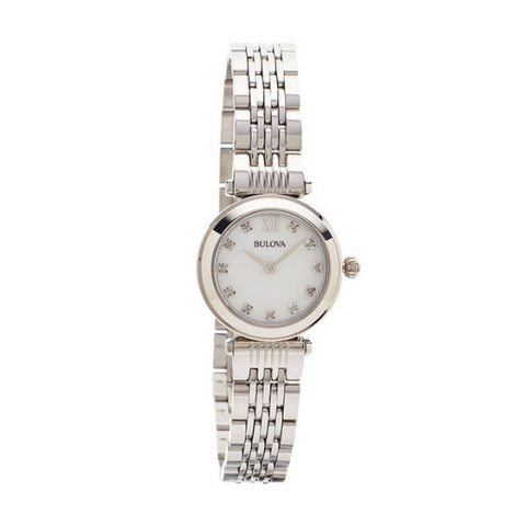 Bulova Diamond Mother of Pearl Dial woman Watch