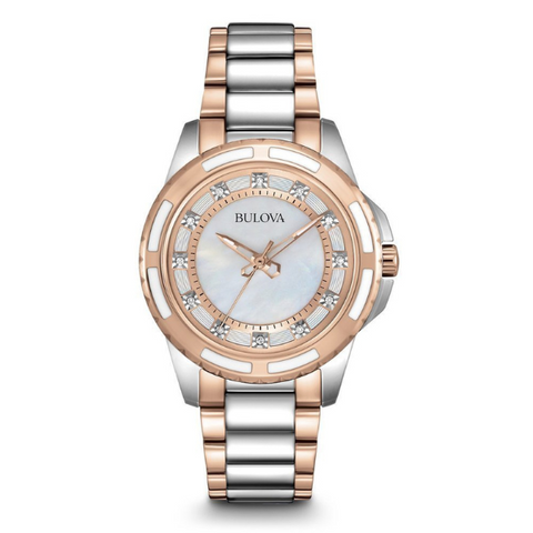 Bulova woman Watch Crystal Collection