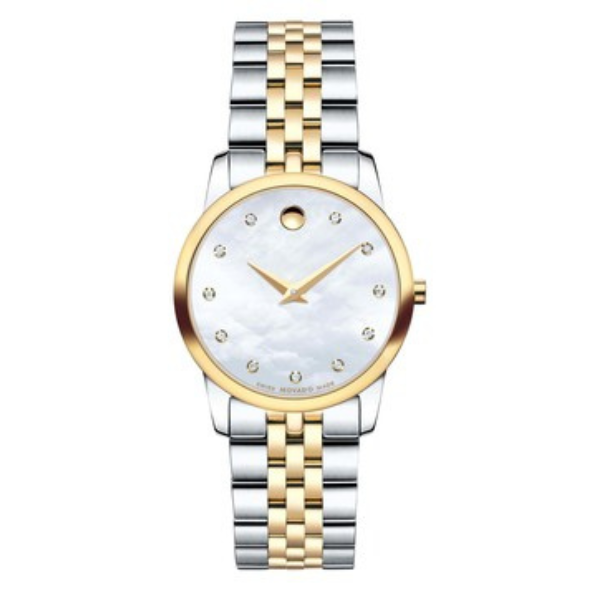 Movado Safiro Mother of Pearl Dial Diamond woman Watch 0606900