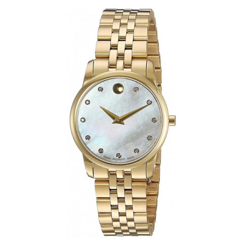 MOVADO STAINLESS STEEL woman MUSEUM CLASSIC WATCH - 606998