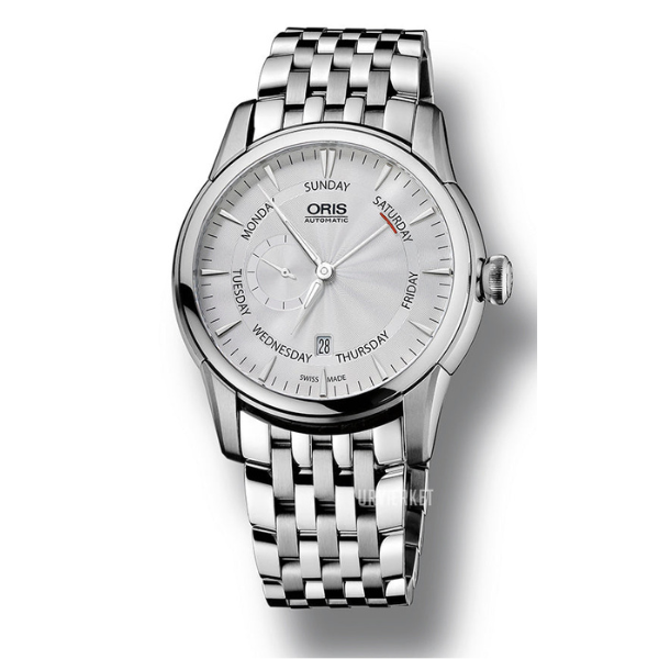 Oris Artelier p. Day 45mm Silver Dial MB 01 745 7666 4051 07