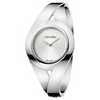 Calvin Klein woman Sensual Silver Dial Stainless Steel Bangle
