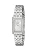 Citizen woman Quartz Crystal Watch with Silver Rectangular Dial - EK1120-55A
