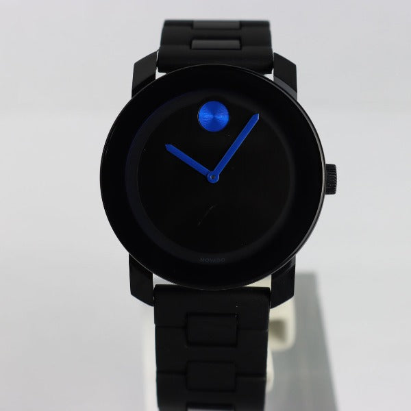 Movado Bold 42 mm Black Dial TR90 Polyurethane men Watch - 3600099