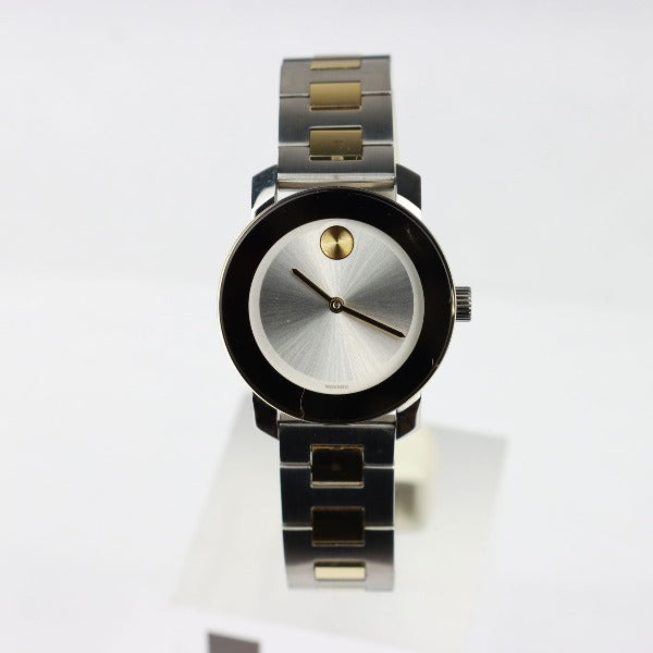 Movado Bold Silver-Tone Sunray Dial woman Two-Tone Watch - 3600551