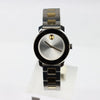 Movado PRE-OWNED Bold Silver-Tone Sunray Dial  Two-Tone Watch - 3600551
