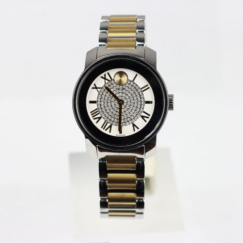 Movado Bold Silver Dial Two-tone woman Watch - 3600296