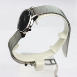 Movado woman' Museum Classic Mesh Watch with Black Dial - 607220