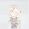 Movado woman'  Bold Crystal Accent Rose-Tone Ceramic Watch - 3600536