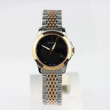Gucci Timeless Black Dial Two-tone woman Watch