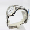 Seiko Solar White Dial Stainless Steel and White Ceramic woman Watch - SNE881