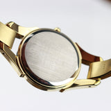 Seiko Solar Mother of Pearl Gold-tone woman Watch - SUP216