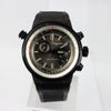 Ferragamo  PRE OWNED Green Black PVD Coated Stainless Steel F-80 Pilot - FQ2010013